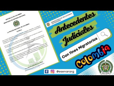 Cómo solicitar antecedentes penales de Colombia en España