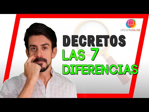 Diferencia entre Real Decreto Ley y Real Decreto Legislativo