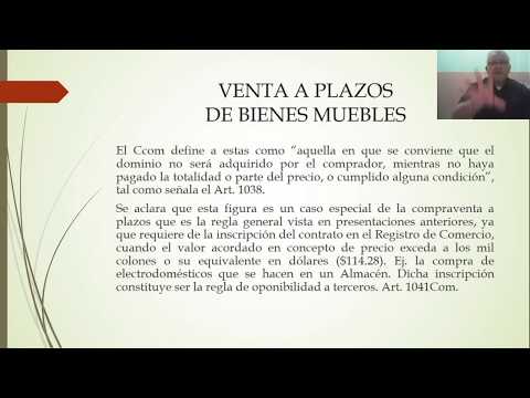 Registro de venta a plazos de bienes muebles: control y seguimiento de pagos.