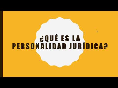 Cómo se adquiere la personalidad jurídica