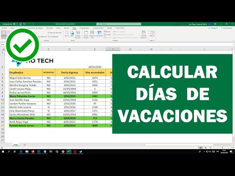 Cómo contar los días de vacaciones