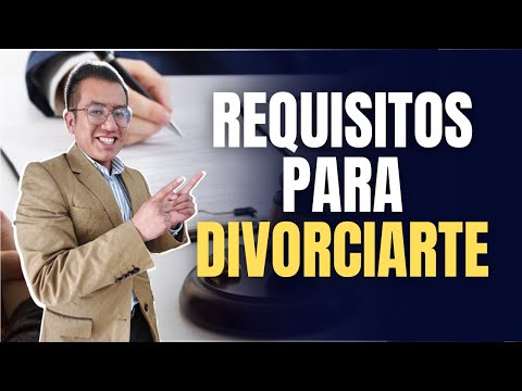 Qué se necesita para tramitar un divorcio