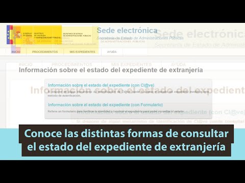 Cómo va lo mío: Expediente de extranjería