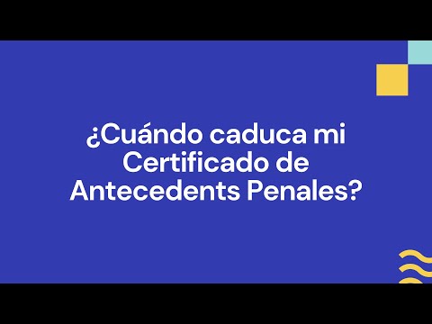 Fecha de vencimiento de antecedentes penales: ¿Cuándo expiran?