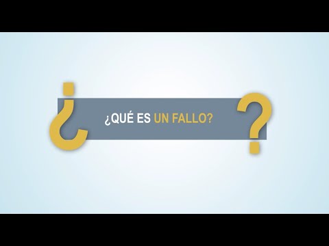 ¿Qué es el fallo de una sentencia?