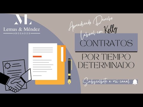 Contrato de trabajo a tiempo determinado