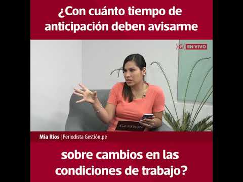 ¿Con cuánto tiempo de anticipación hay que avisar para dejar un trabajo?