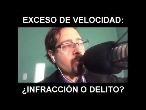 Cuándo se considera delito el exceso de velocidad