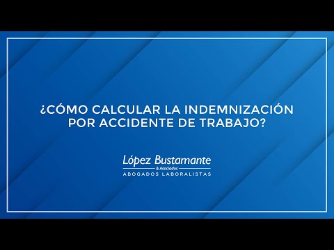 Tabla de indemnizaciones por accidente