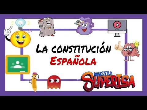 ¿Qué es la Constitución Española explicada para niños?