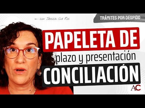 Papeleta de conciliación para reclamación de cantidad