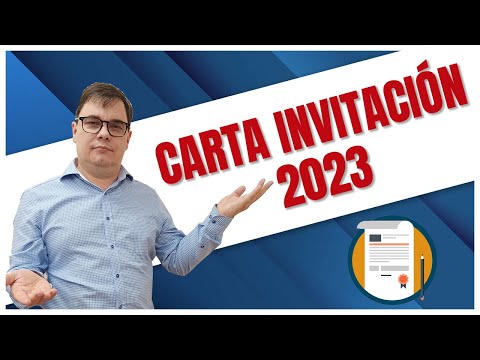 Requisitos para hacer una carta de invitación