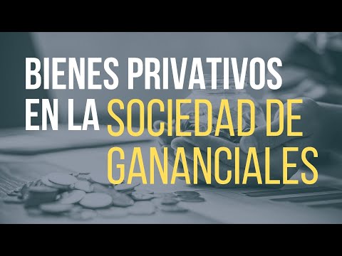 ¿Son los bienes heredados privativos o gananciales?