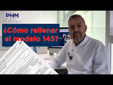 Todo lo que necesitas saber sobre el modelo 145 de la agencia tributaria