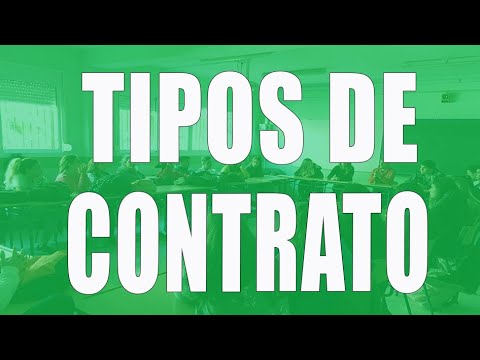 Tipos de contratos de trabajo: cuadro resumen