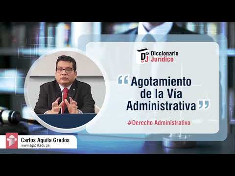 Procedimientos que agotan la vía administrativa