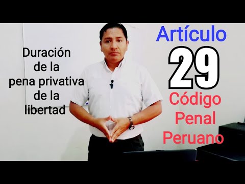 Penas privativas de libertad: ¿Cuáles son?